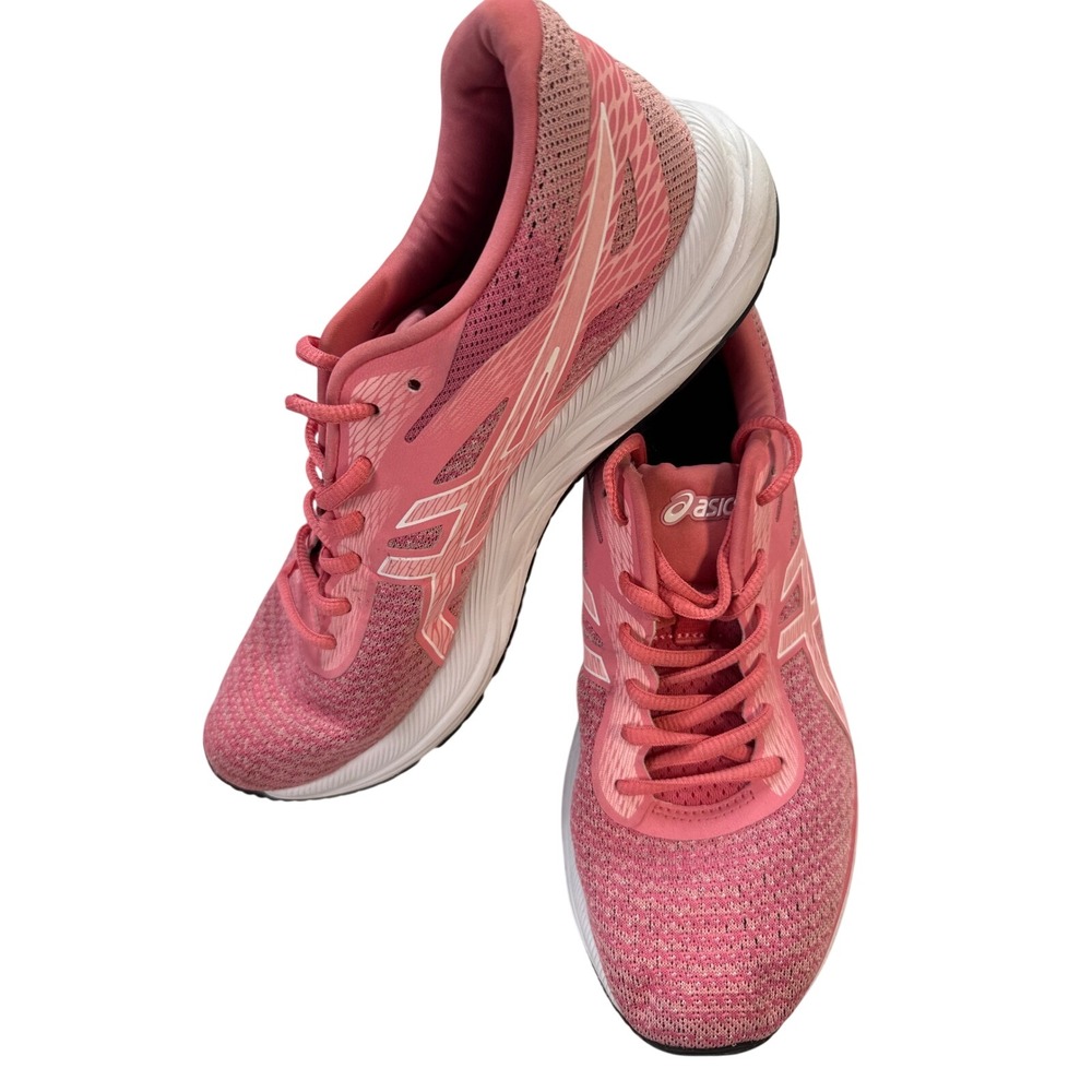 Asics Gel-Excite 6 Running Shoes Women 9.5 Excellent Pink Mesh Athletic Sneakers - Picture 2 of 8
